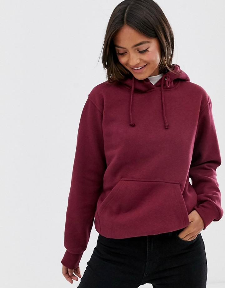 Brave Soul Clara Wine Hoodie