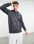 Reebok Classics Tie Die Hoodie In Black