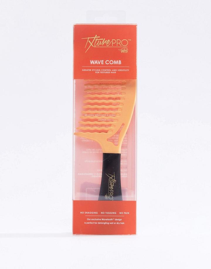 Wet Brush Wave Comb - Gold