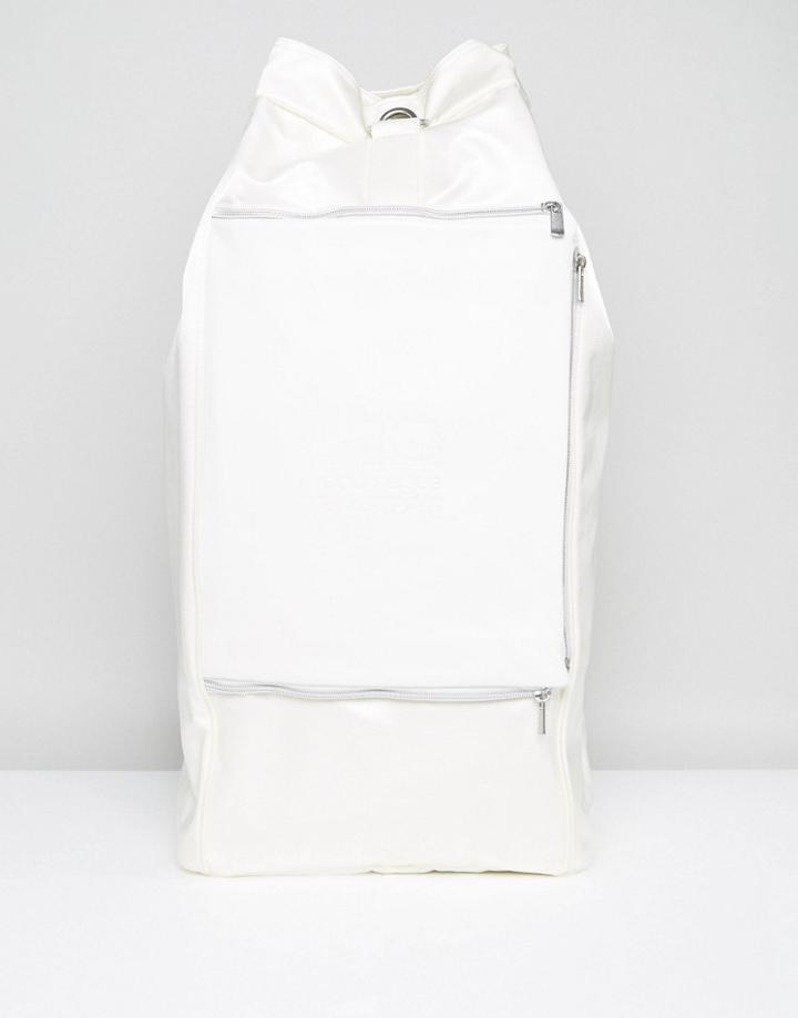 Eastpak Plister Duffel Bag In Ice Fabric-blues