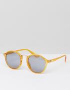 7x Round Sunglasses - Yellow
