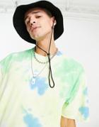 Nike Premium Essential Oversized Heavyweight Tie Dye T-shirt In Green