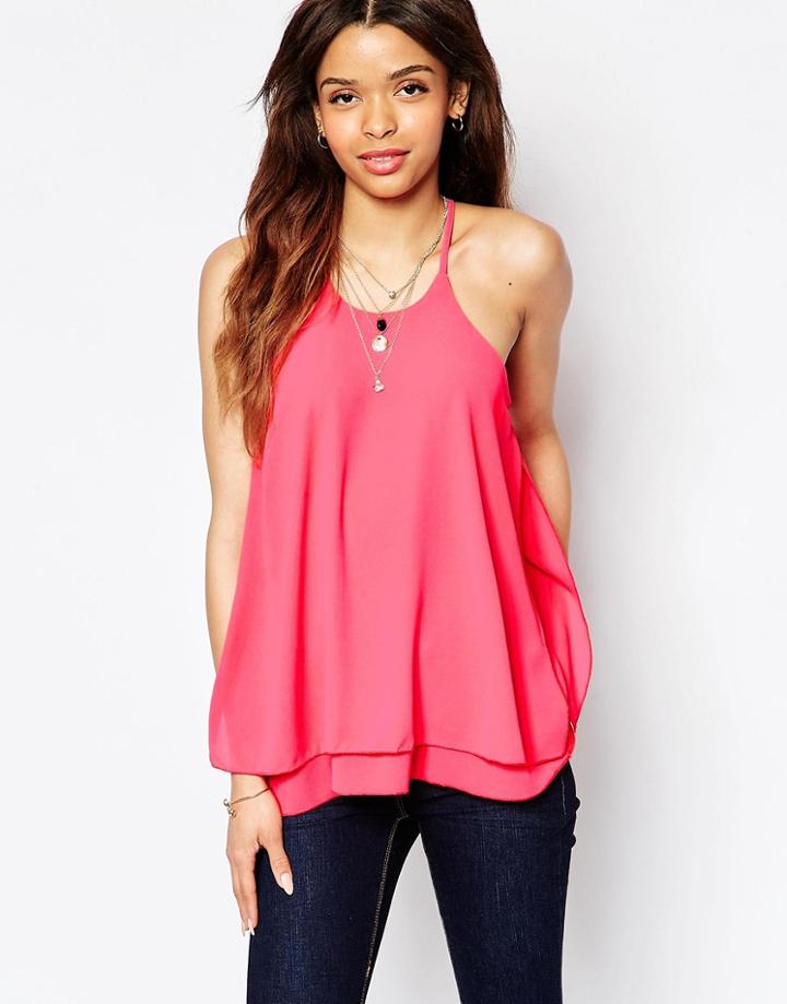 Wal G Cami Top - Coral