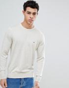 Tommy Hilfiger Logo Sweatshirt - Stone