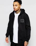 Adidas Originals Hoodie With Box Logo Aj7876 - Black
