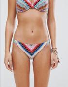 Butterfly By Matthew Williamson Zig Zag Bikini Bottom - Multi