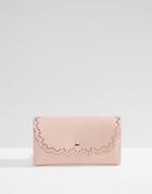 Asos Scallop Edge Envelope Purse - Pink
