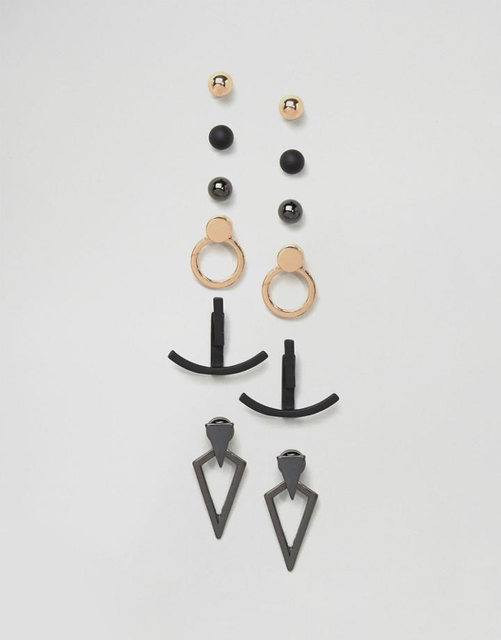Aldo Through & Through Earrings Multipack - Gold