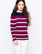 Sugarhill Boutique Hallie Stripe Sweater - Red