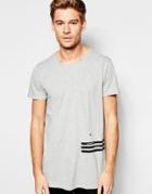 Junk De Luxe Statement T-shirt - Gray