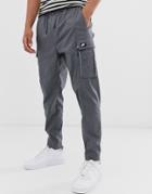 Nike Cargo Sweatpants In Gray