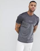 Nicce London Track T-shirt In Gray - Gray
