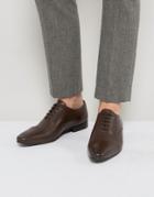 Kg By Kurt Geiger Kendall Derby Shoes Brown Leather - Brown