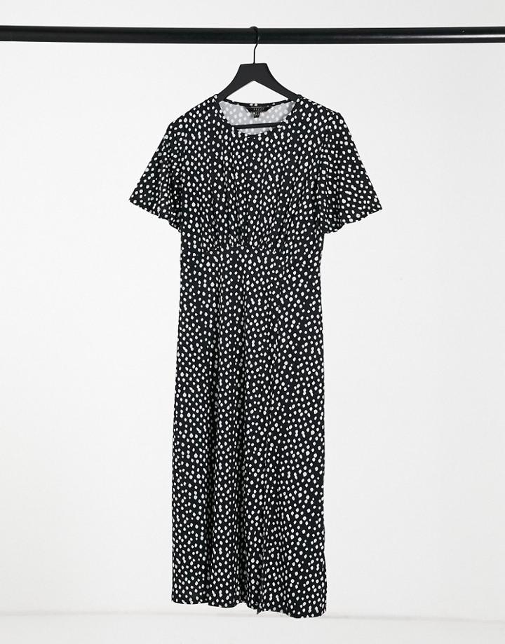 Lipsy Tea Dress In Floral-multi