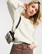 New Look Tabbard Sweater White