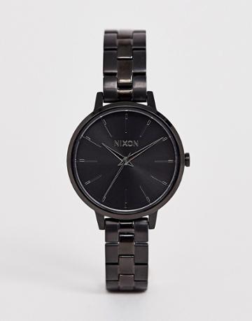 Nixon Kensington Bracelet Watch In Black