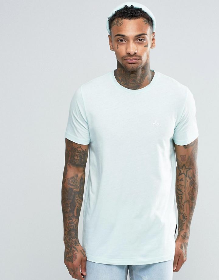 Criminal Damage T-shirt With Small Logo - Green