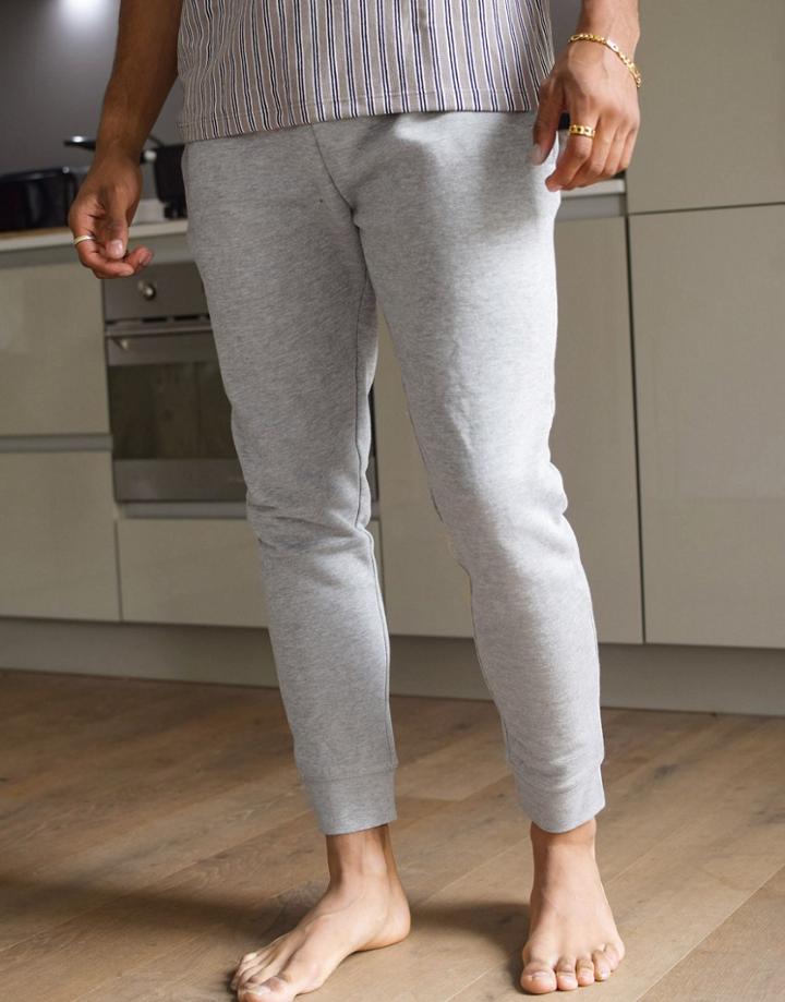 Topman Sweatpants In Gray - Part Of A Set-grey