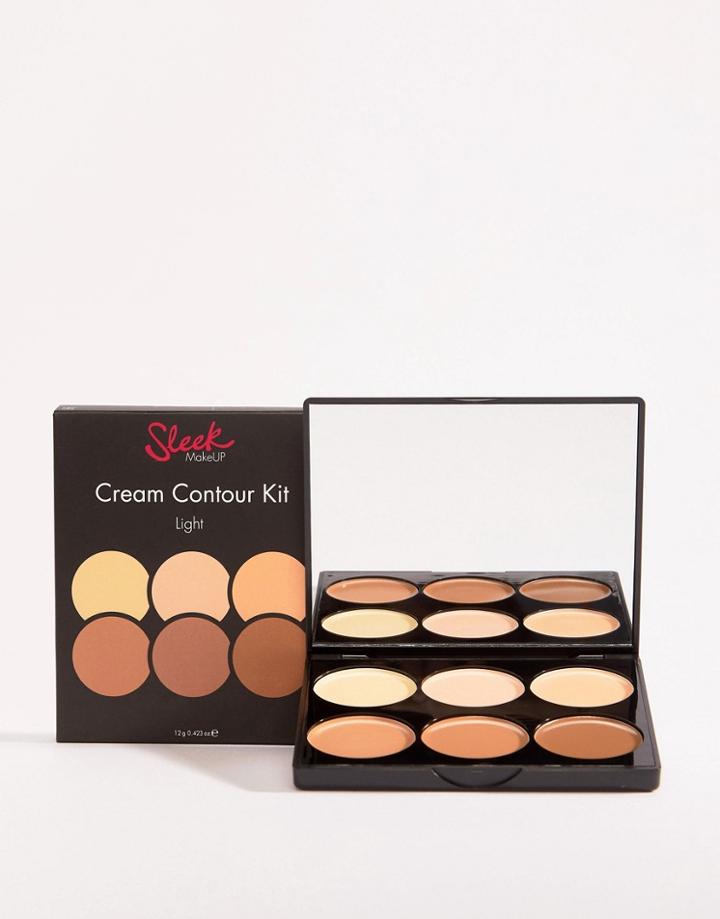 Sleek Makeup Cream Contour Kit - Tan