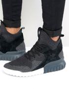 Adidas Originals Tubular X Pk Sneakers In Black Bb2379 - Black