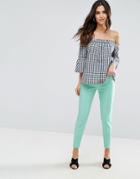Louche Zac Pintuck Pants - Green