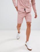 Native Youth Two-piece Pleated Shorts - Pink