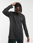 Weekday Marlon Mesh Sweater In Navy - Navy