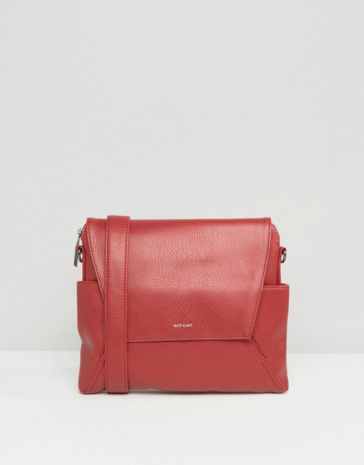 Matt & Nat Shoulder Bag - Red