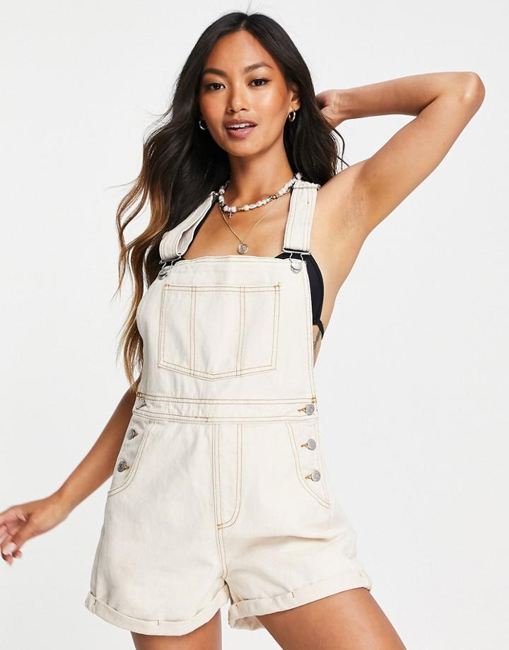 Rhythm All Rounder Overalls In White-neutral