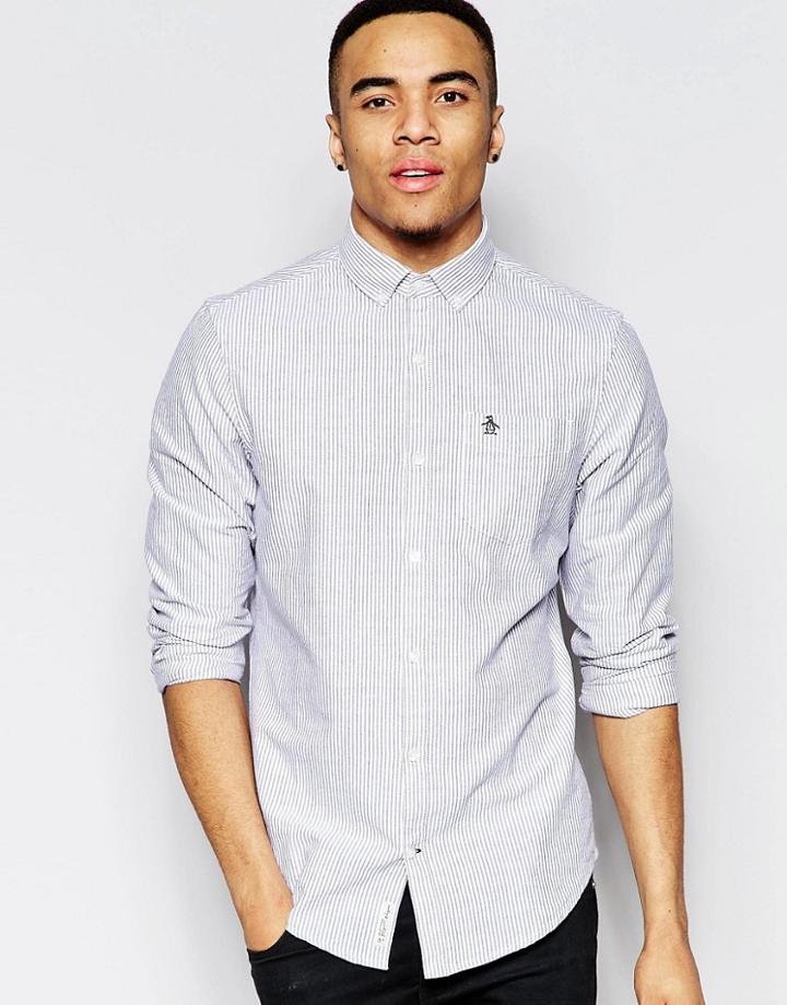 Original Penguin Shirt - Gray