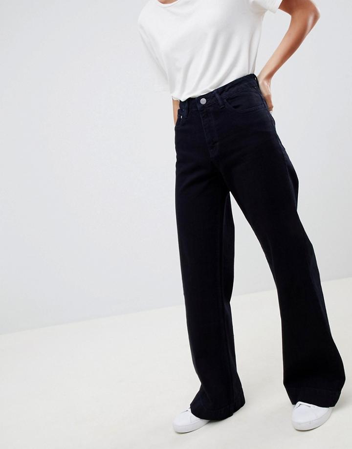 Waven Fenn Flare Jeans - Navy