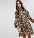 Rokoko Oversized Smock Sweat Dress - Multi