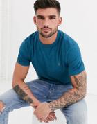 Farah Dennis Crew Neck T-shirt In Blue