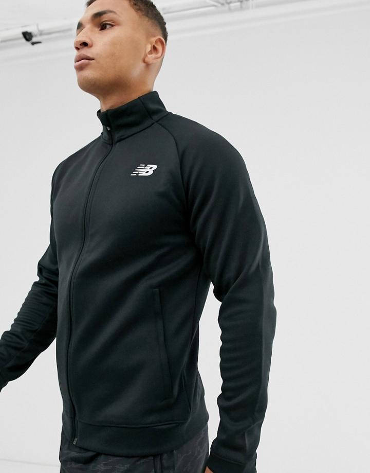 New Balance Running Tenacity Track Top In Black