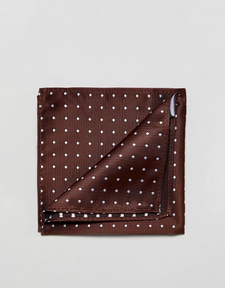 French Connection Dotted Pocket Square