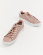 K Swiss Court Frasco Sneakers In Pink And White - Pink