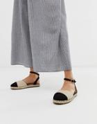 Pieces Espadrille Sandal-black