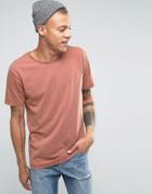 Quiksilver Acid Wash T-shirt - Orange