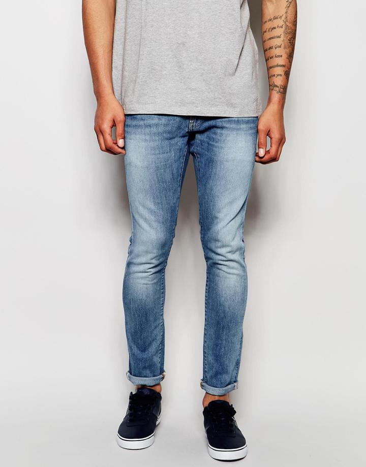 G-star Jeans Revend Super Slim Fit Stretch Light Aged - Lt Aged