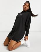 Night Addict Limited Hoodie Dress-black