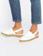 Miista Ellie Slingback Shoes - White