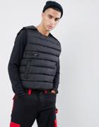 Sixth June Quilted Vest In Black - Black
