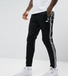Ellesse Joggers With Reflective Panel - Black