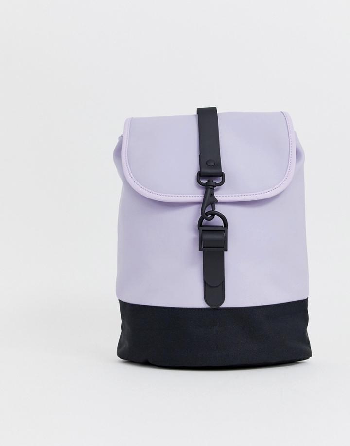 Rains Drawstring Backpack - Purple