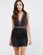 Love & Other Things Bodycon Dress - Black