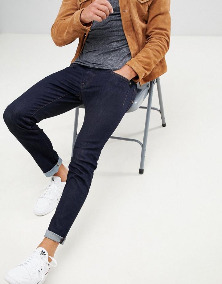 G-star 3301 Slim Jeans Rinsed - Blue