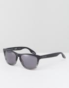 Raen Vista Square Sunglasses In Varley Black - Black