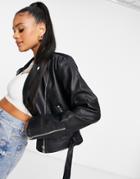 Na-kd Biker Jacket In Black