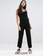 Micha Lounge Black Jumpsuit - Black