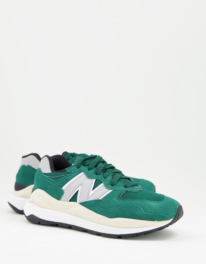New Balance 57/40 Sneakers In Bottle Green